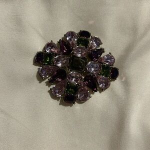 Beautiful, multicolored brooch